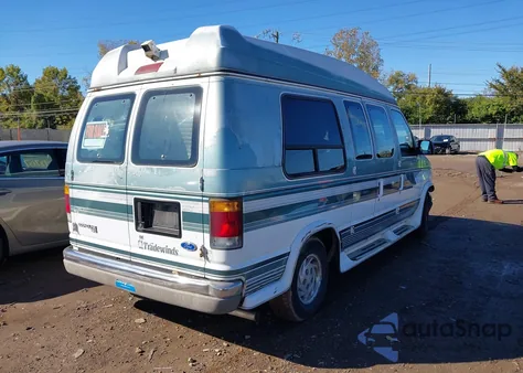 1992 Ford Econoline E150 Van from USA, damaged, VIN 1FDEE14NXNHB03904